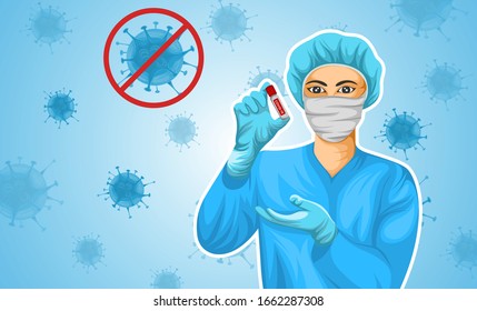 Coronavirus in China. Novel coronavirus (2019-nCoV), woman in white medical face mask. Concept of coronavirus quarantine.
