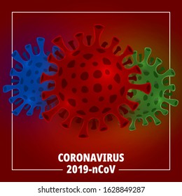 Coronavirus in China. Novel coronavirus (COVID-19). Health and medical vector illustration.