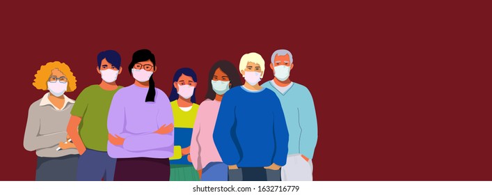 Coronavirus in China.Quarantine. 2019-nCoV.Vector illustration.