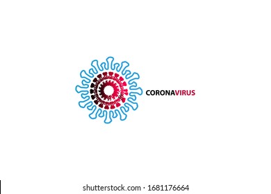 Coronavirus concept. Microscope virus close up. 3d rendering