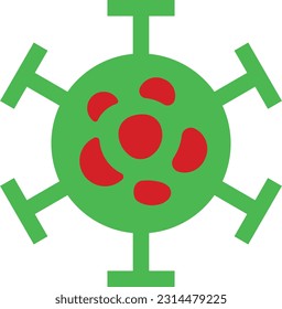 Coronavirus corona covid covid 19 corona virus Flat