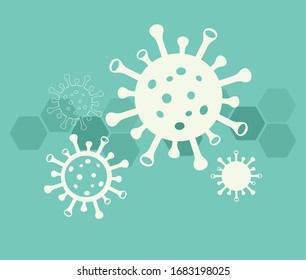 Coronavirus CoV 2019, SARS-Covid-2. Infographics, image illustration. Stop the spread of the coronavirus!