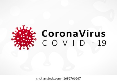Coronavirus Covid - 19 Bacteria Cell vector. No Infection and Stop Coronavirus 2019-nCoV Concepts.