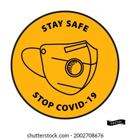 Coronavirus covid 19. Stop coronavirus. Coronavirus danger and public health risk disease. 