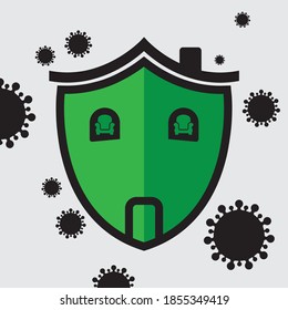 Coronavirus (Covid 19)Concept Design _ Vector Template