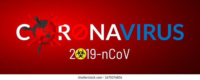 Coronavirus Covid-19, 2019-nKoV. 3d illustration of virus unit. World pandemic concept. Vector illustration.