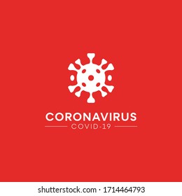 Coronavirus Covid-19 Alert Logo Design 