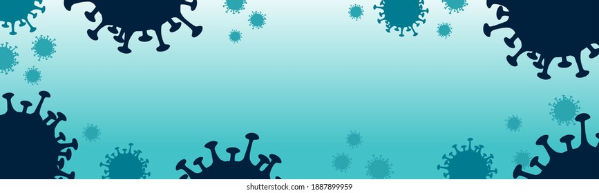 Coronavirus COVID-19 backgroun. Vector illustration.