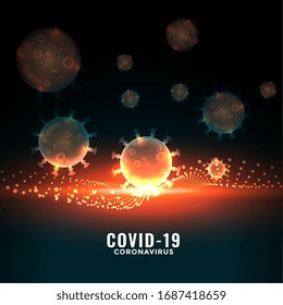 coronavirus covid-19 being stopped with a resistance wall