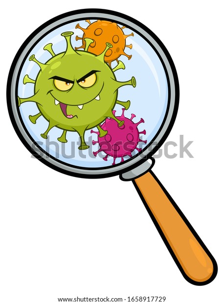 Vector De Stock Libre De Regalias Sobre Coronavirus Covid 19 Caricatura De Bacterias Patogenas1658917729