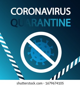 Coronavirus, Covid-19 Concept Vektorillustration Hintergrund.