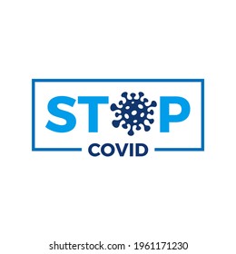 Concepto de Coronavirus COVID-19. Ilustración vectorial.