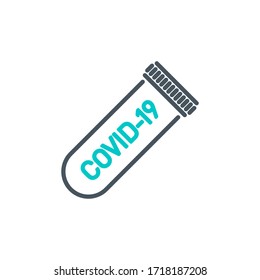 Coronavirus Covid19 disease pandemic single line icon isolated on white background. Perfect outline symbol illness virus banner. Quality design element medicine vaccine pneumonia with editable Stroke.