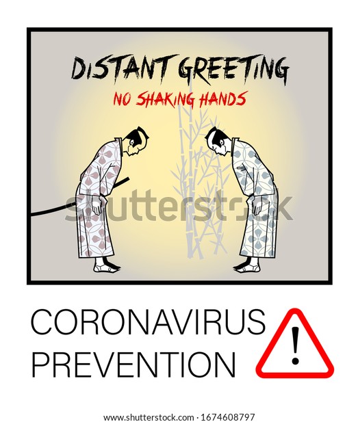 Coronavirus Covid19 Funny Comic Style Poster Stock Vector ...
