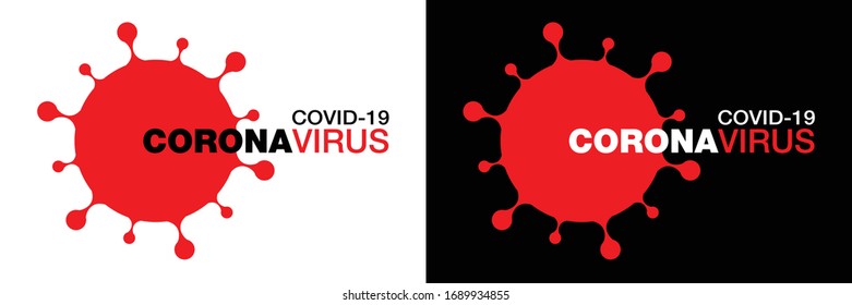 Coronavirus Covid-19 Icon set. Novel Coronavirus 2019-nCoV symbol. Stop coronavirus infection. Label or sticker for medicament, vaccine, alcogel. Vector Icon. 