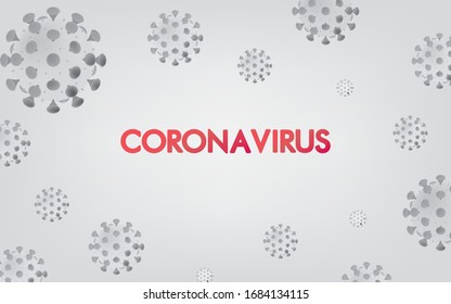 coronavirus COVID-19 Illustration concept. virus wuhan from china. Vector illustrate.