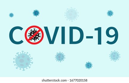 Der Ausbruch des Coronavirus COVID-19 hat sich aus China ausgebreitet. Vektorillustration