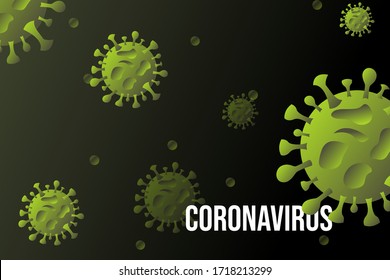 Coronavirus covid-19 pandemic outbreak virus background