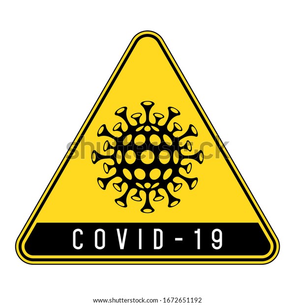 Coronavirus Covid19 Sign Coronavirus 2019ncov Corona Stock Vector ...