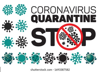 Coronavirus COVID-19. Vector illustration. Virus wuhan from china.