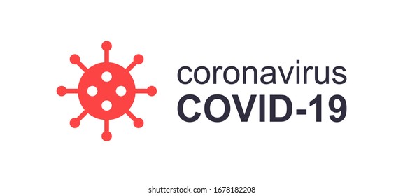 Coronavirus COVID-19 virus. isolated on white background