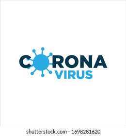 Coronavirus Covid19 Virus vector logo