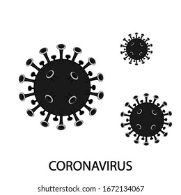 Coronavirus dangerous virus epidemic.Vector illustration.