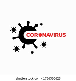 coronavirus design,  for commercial or editorial use