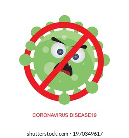 Coronavirus Disease 19, Corona virus vector can be used to support your graphics