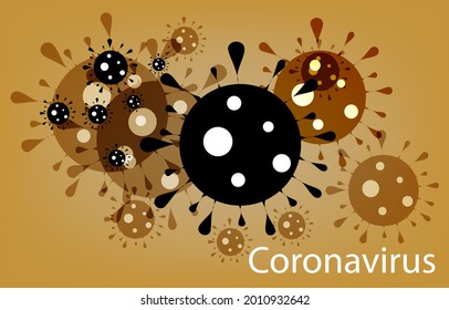 Coronavirus disease COVID-19 .  Human health and medical. virus disease sign