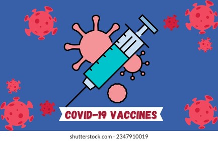 Coronavirus disease COVID-19 infection medical with typography and copy space. New official name for Coronavirus disease named COVID-19. New variant Eris 2023.