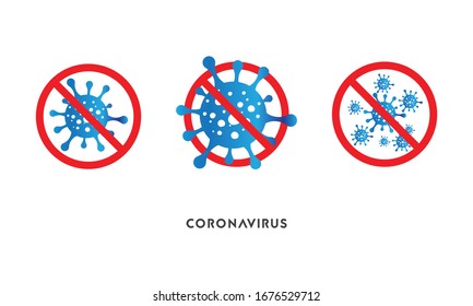 Coronavirus disease (COVID-19) Logo Design. 2019 Novel Coronavirus Logo Design Vector Template.