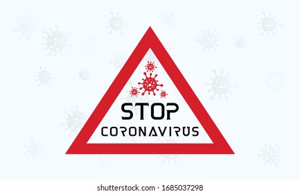Coronavirus disease (COVID-19) Social Awareness Design. 2019-nCov / Novel Corona Virus Awareness Logo Typography Vector Template