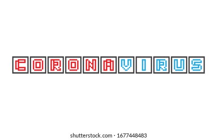 Coronavirus disease (COVID-19) Vector Illustration. 2019-nCov / 2019 Novel Coronavirus Logo, background Design Vector Template
