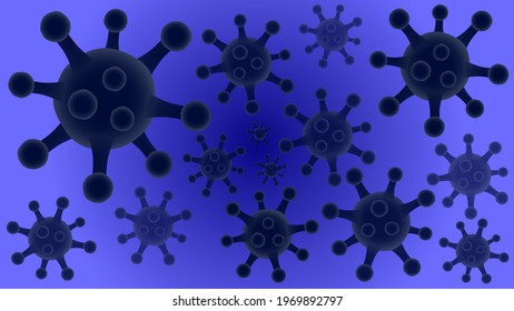 Coronavirus disease COVID-19. Viral epidemics are transmitted by breath, saliva droplets, and exposure.