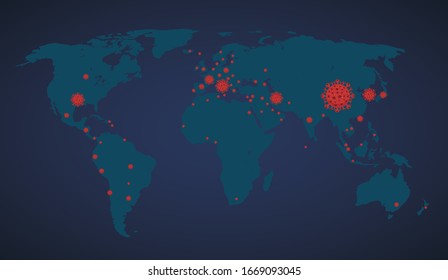 Coronavirus Disease Global Maps Infection