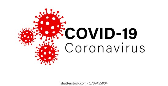 	
Coronavirus disease named COVID-19, dangerous virus vector illustration