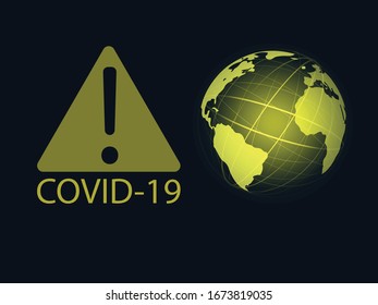 Coronavirus disease,covid-19 with on white background. Virus Pandemic Protection Concept