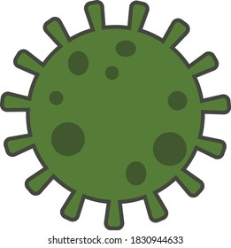Konzept der Coronavirus-Erde, Vektordesign.