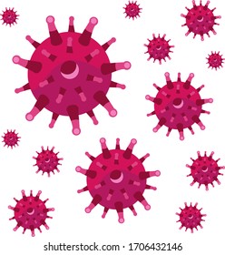 Coronavirus epidemic pnevmonia pandemic covid-19