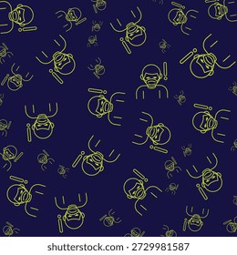 Coronavirus handsome element trendy design vector Illustration colorful background.eps