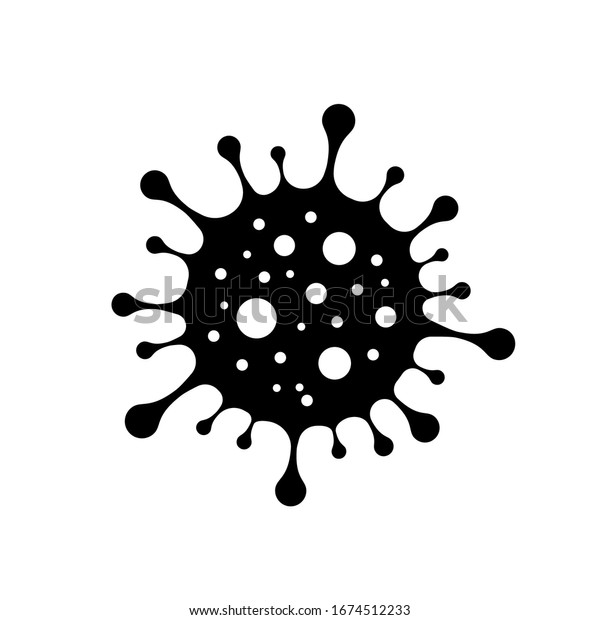コロナウイルスのアイコン 19 Ncovコロナウイルス細菌 ベクター画像 のベクター画像素材 ロイヤリティフリー