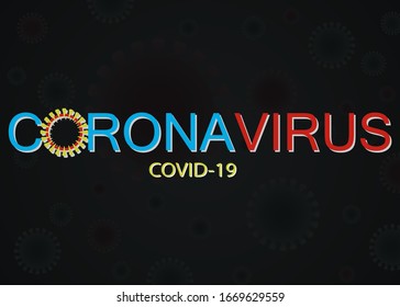 Coronavirus icon, 2019-nCov novel coronavirus concept resposible for asian flu outbreak and coronaviruses influenza as dangerous flu strain cases as a pandemic. Vector isolated
