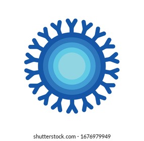 Coronavirus icon  for infographic or website. 