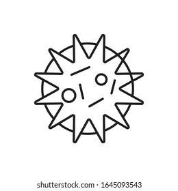 Icono Coronavirus estilo simple, perfecto para ilustración Salud y medicina etc