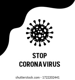 coronavirus icon stop the disease together