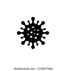 Coronavirus icon vector illustration. Covid-19 icon symbol