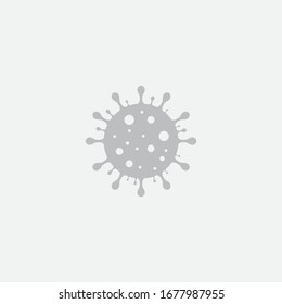 Ilustración Del Vector De Icono De Coronavirus Eps10