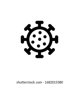 coronavirus icon vector sign symbol isolated