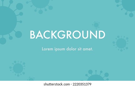 2019–nCoV Coronavirus Illustration, Coronavirus Bacterias Background